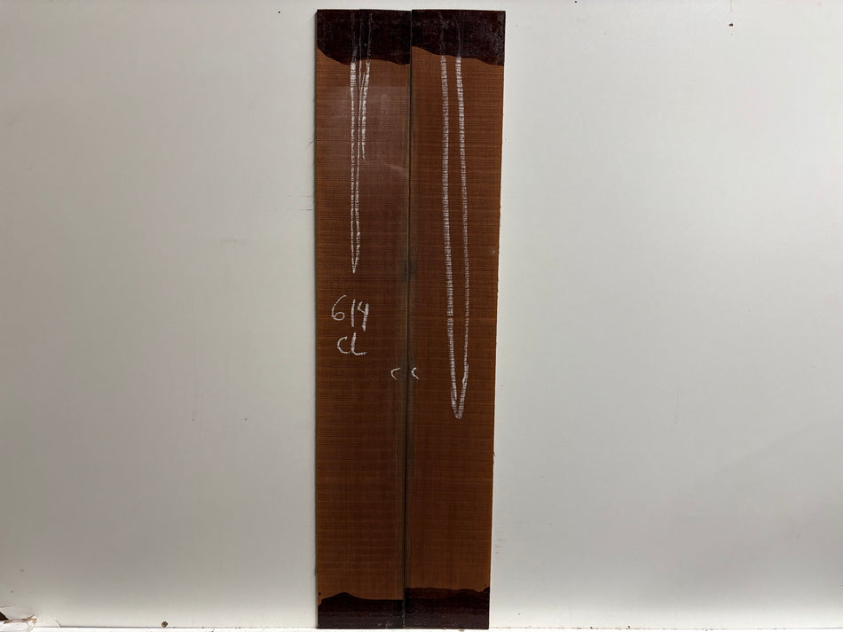 Madagascar Rosewood Classical Guitar Side Set- 33" x 4-1/2" x 1/8" (Seconds) #614