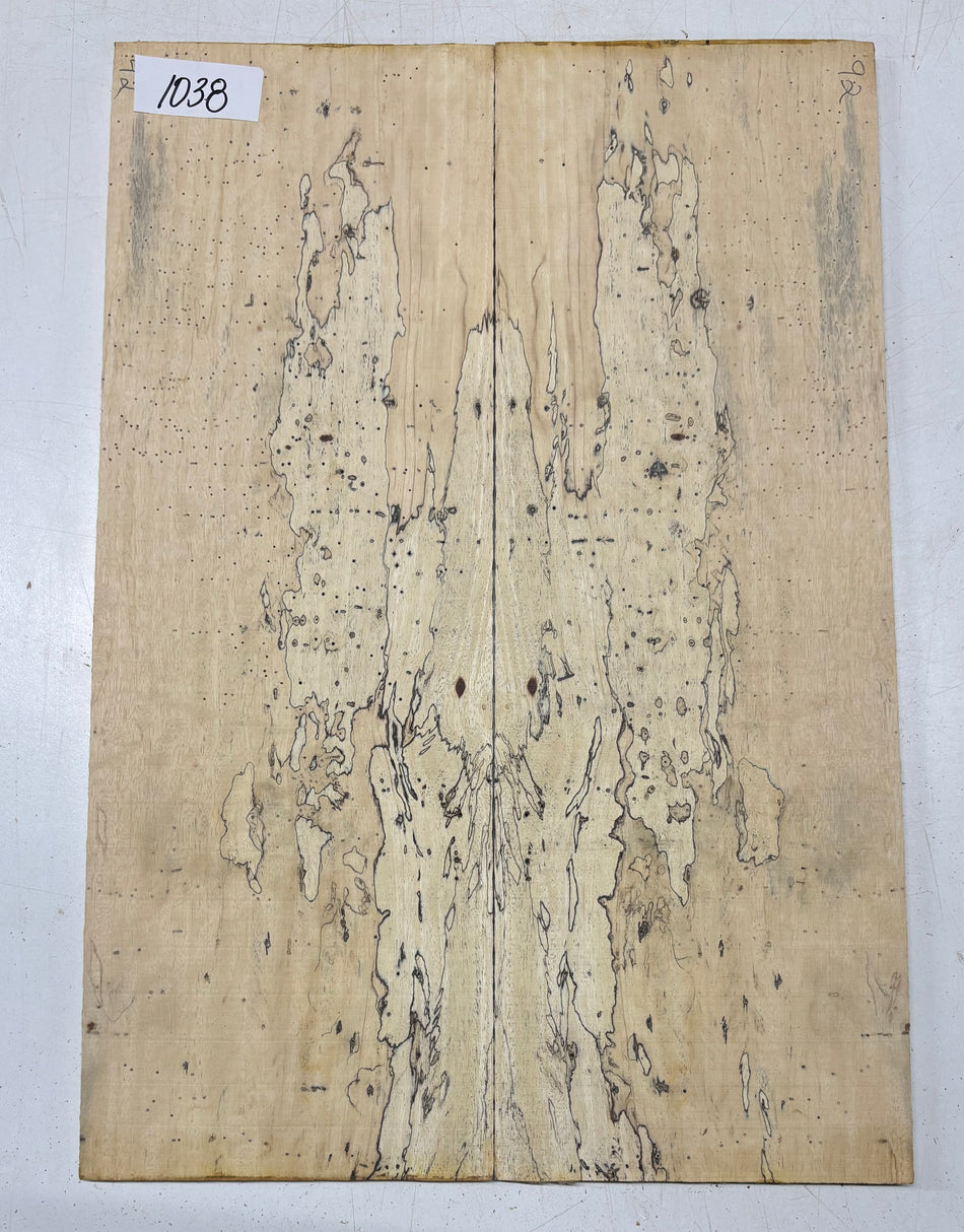 Spalted Tamarind Guitar Drop Top 22" x 7-3/8" x 3/8" #1038