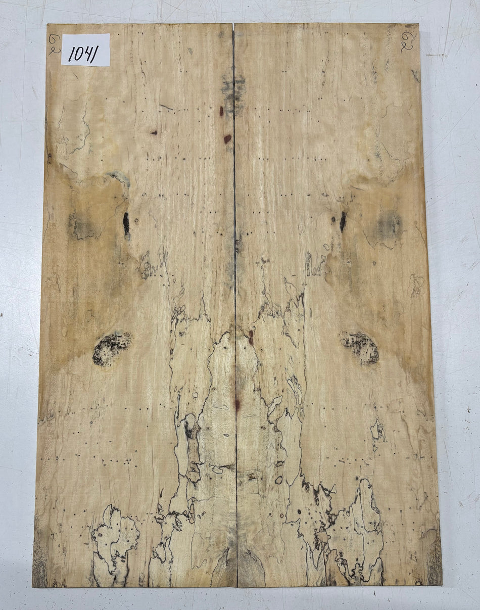 Spalted Tamarind Guitar Drop Top 22" x 7-3/8" x 3/8" #1041