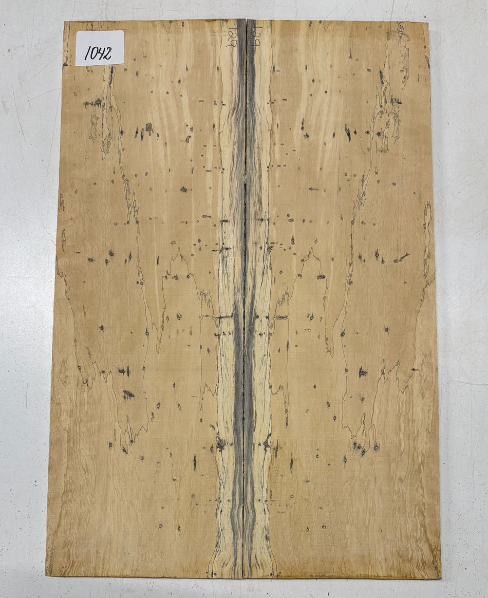 Spalted Tamarind Guitar Drop Top 22" x 7-3/8" x 3/8" #1042