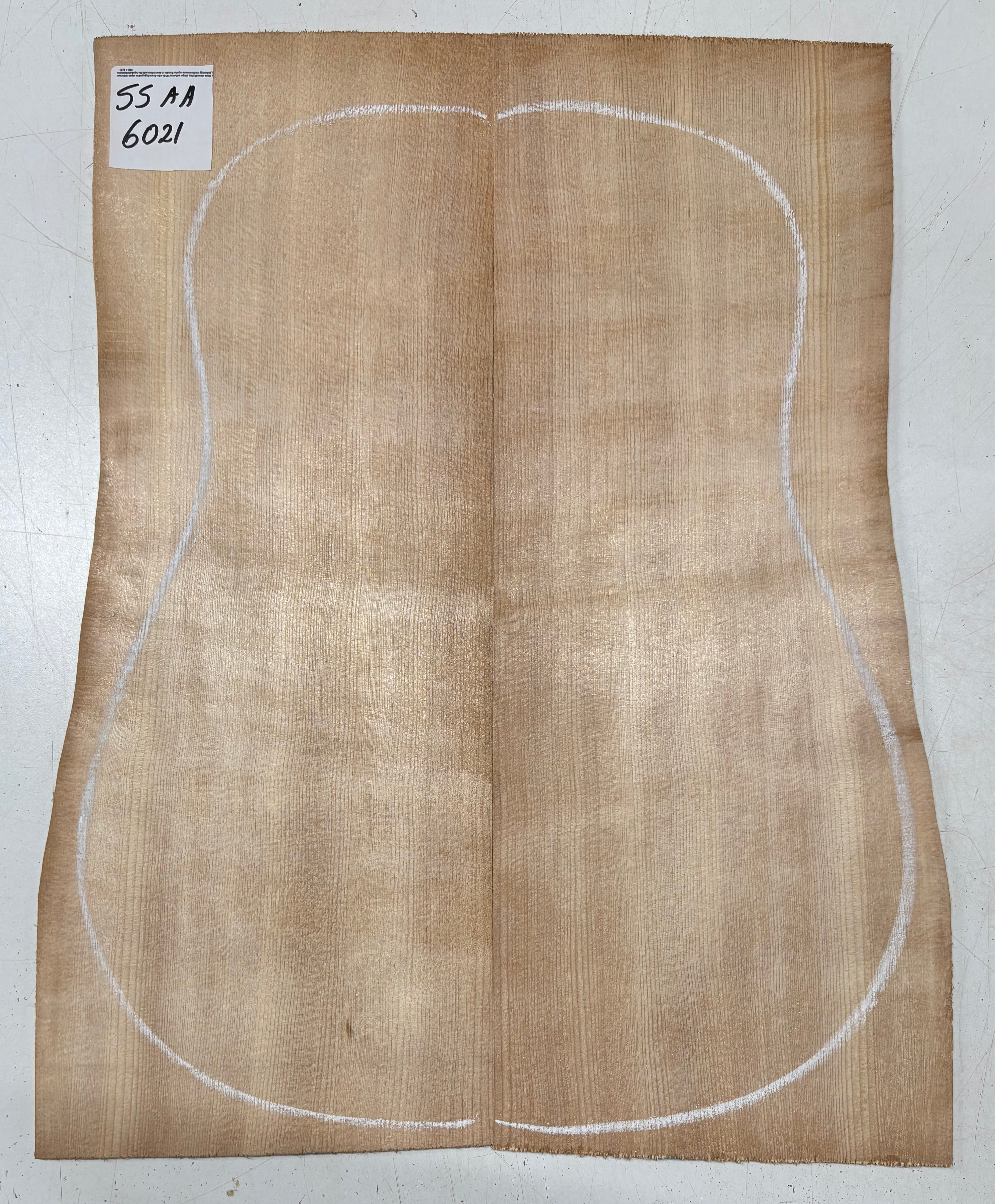 Sitka Spruce Dreadnought Guitar Top- AA Grade #6021 - Exotic Wood Zone