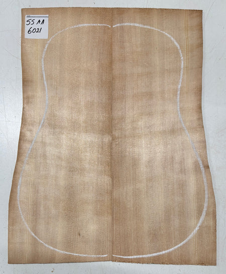 Sitka Spruce Dreadnought Guitar Top- AA Grade #6021 - Exotic Wood Zone
