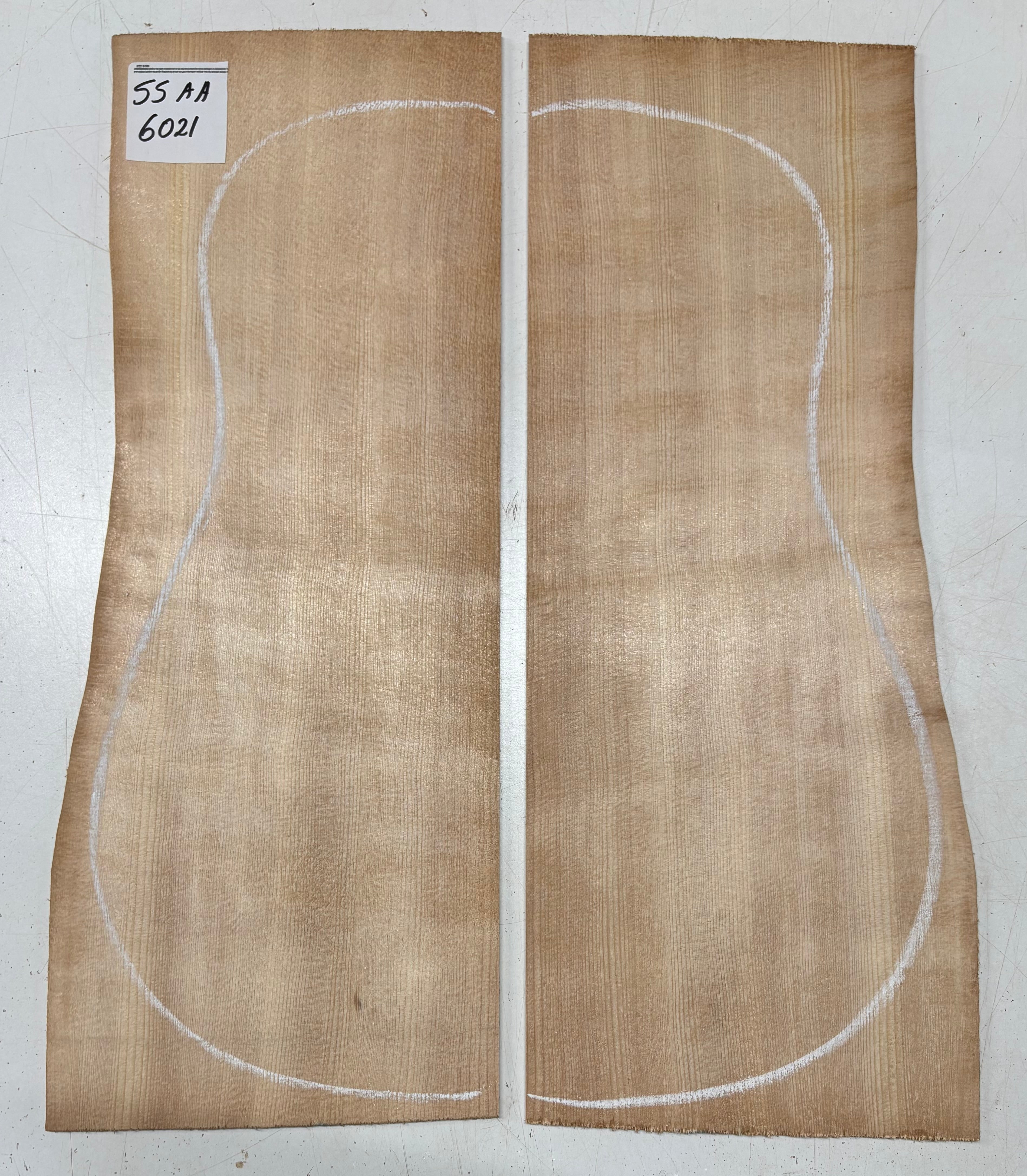 Sitka Spruce Dreadnought Guitar Top- AA Grade #6021 - Exotic Wood Zone
