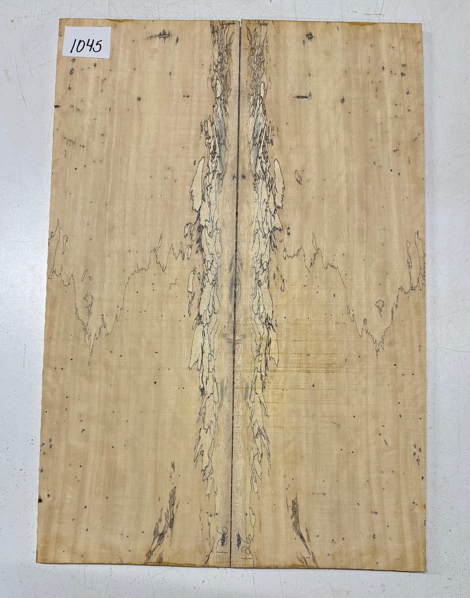 Spalted Tamarind Guitar Drop Top 22" x 7-3/8" x 3/8" #1045