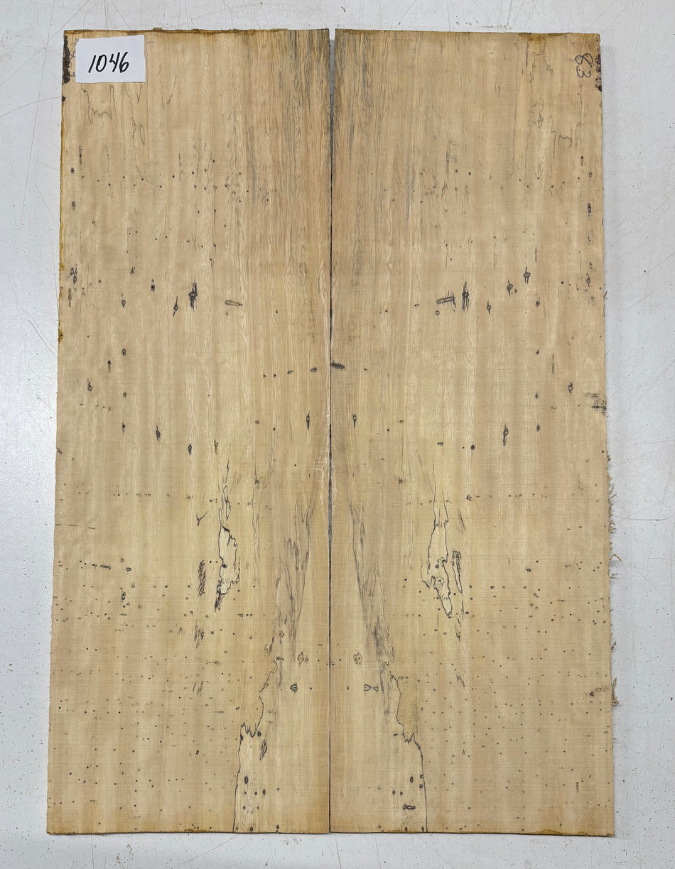 Spalted Tamarind Guitar Drop Top 22" x 7-3/8" x 3/8" #1046