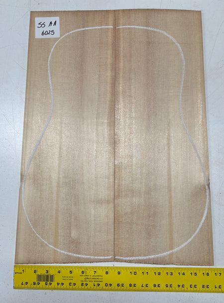 Sitka Spruce Dreadnought Guitar Top- AA Grade #6025 - Exotic Wood Zone