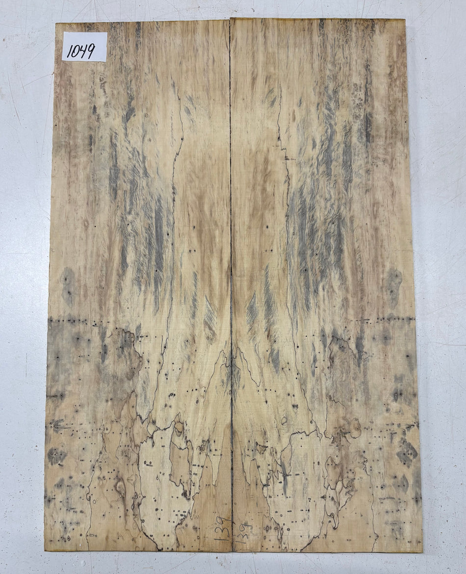 Spalted Tamarind Guitar Drop Top 22" x 7-3/8" x 3/8" #1049