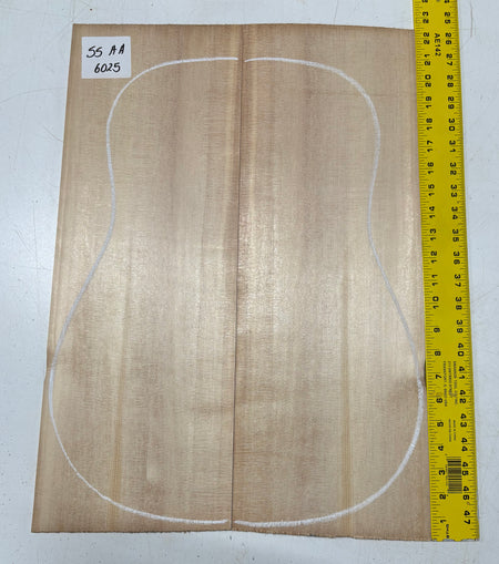 Sitka Spruce Dreadnought Guitar Top- AA Grade #6025 - Exotic Wood Zone