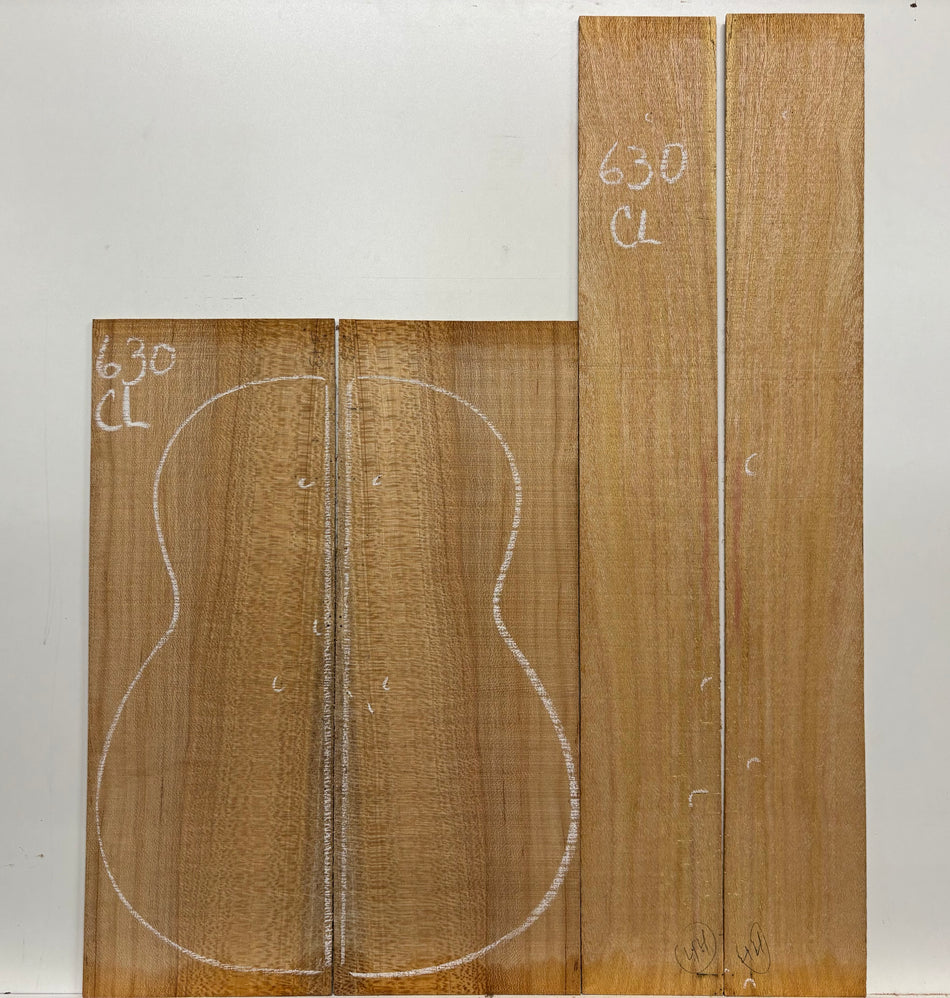 Lacewood Classical Guitar Back & Side Set- BC Grade #630
