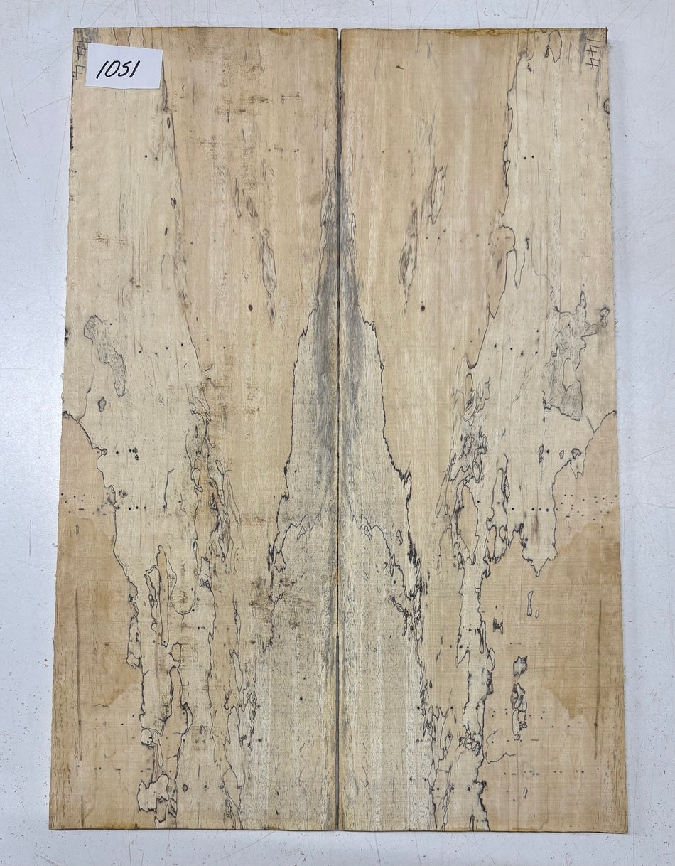 Spalted Tamarind Guitar Drop Top 22" x 7-3/8" x 3/8" #1051