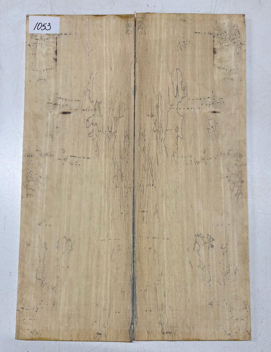 Spalted Tamarind Guitar Drop Top 22" x 7-3/8" x 3/8" #1053