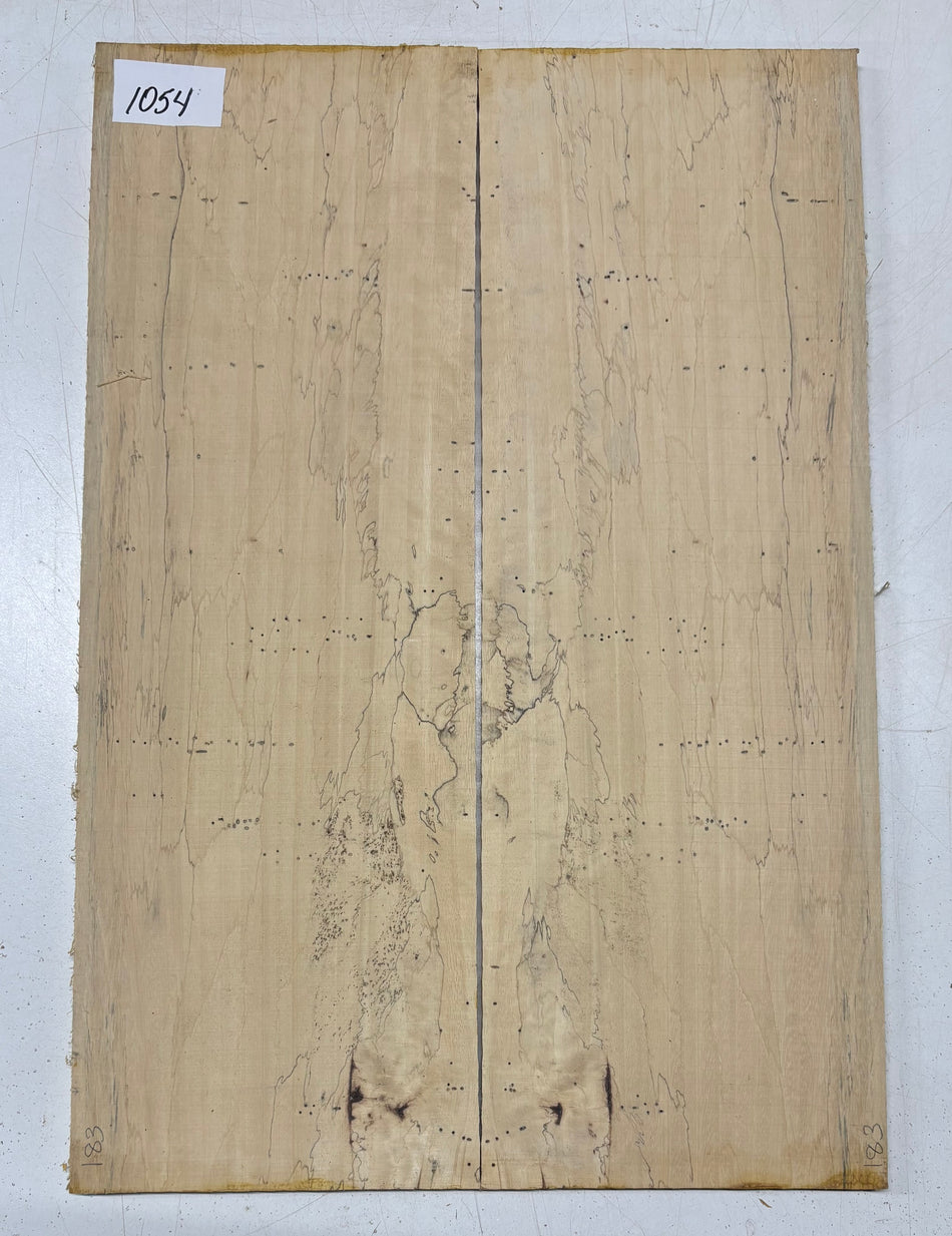 Spalted Tamarind Guitar Drop Top 22" x 7-3/8" x 3/8" #1054