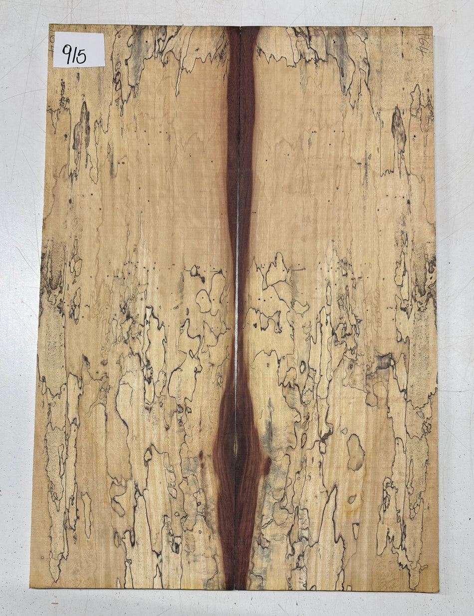 Tapas abatibles para guitarra Bocote Bookmatched 21" x 7" x 1/4"