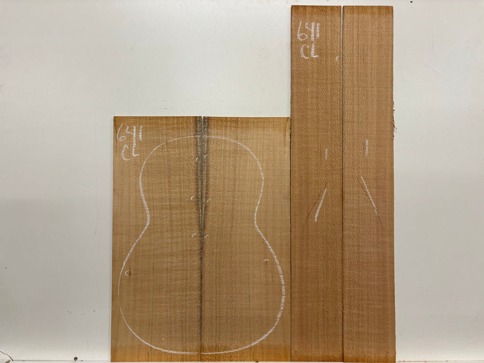 Lacewood Classical Guitar Back & Side Set- BC Grade #641