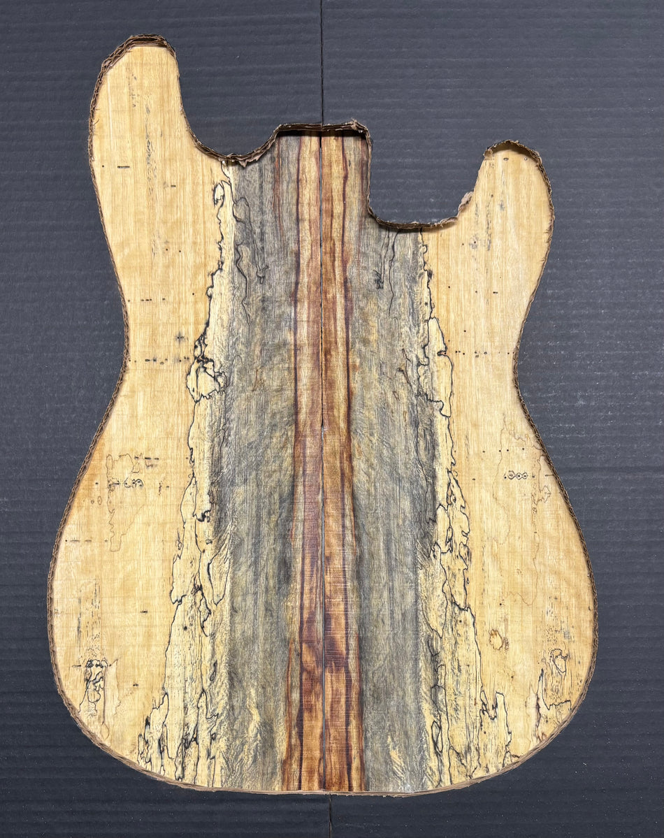 Tapas abatibles para guitarra Bocote Bookmatched 21" x 7" x 1/4"