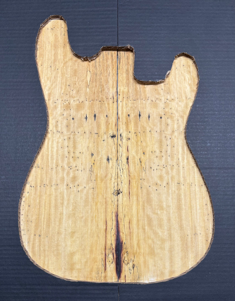 Tapas abatibles para guitarra Bocote Bookmatched 21" x 7" x 1/4"