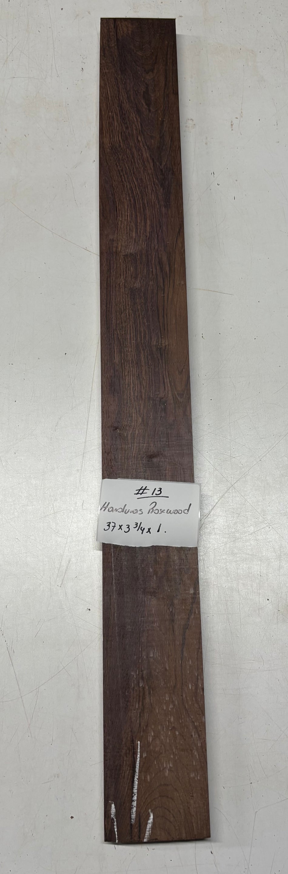 Honduras Rosewood Lumber Board 37" x 3-3/4" x 1" #13