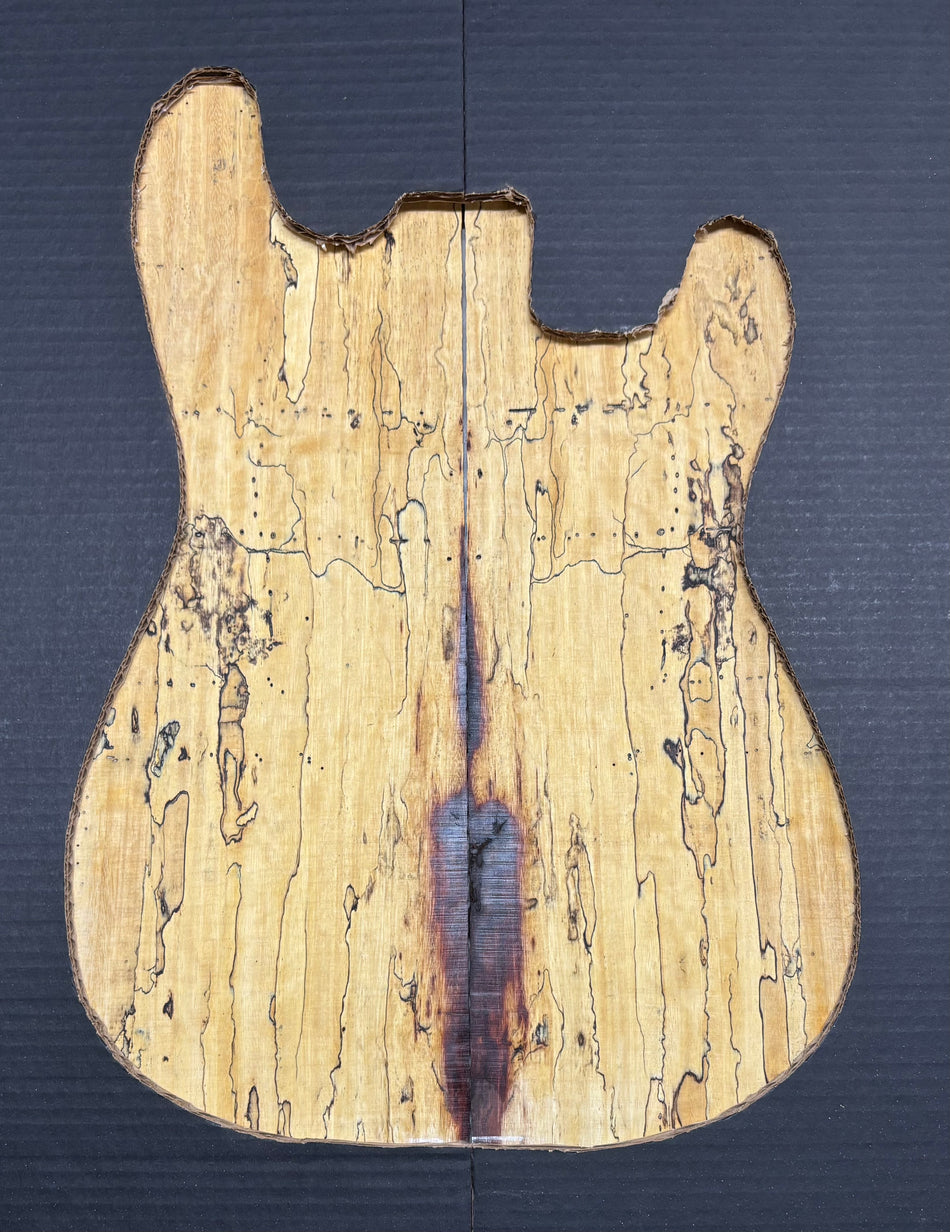 Tapas abatibles para guitarra Bocote Bookmatched 21" x 7" x 1/4"