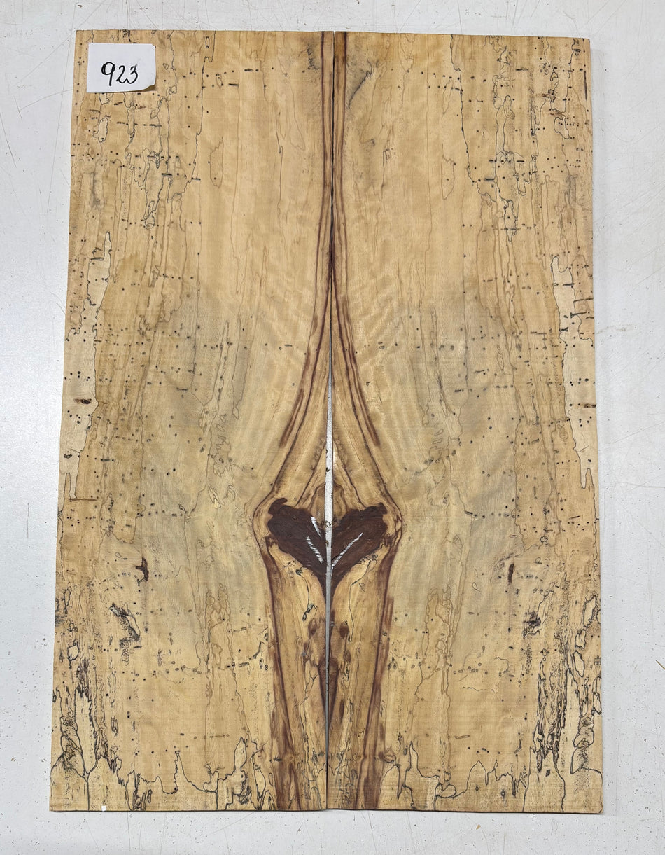 Tapas abatibles para guitarra Bocote Bookmatched 21" x 7" x 1/4"