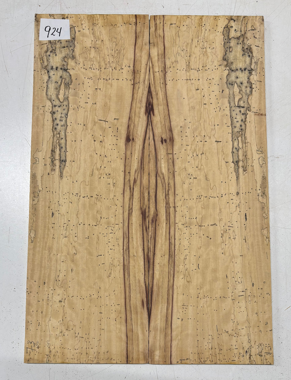 Tapas abatibles para guitarra Bocote Bookmatched 21" x 7" x 1/4"