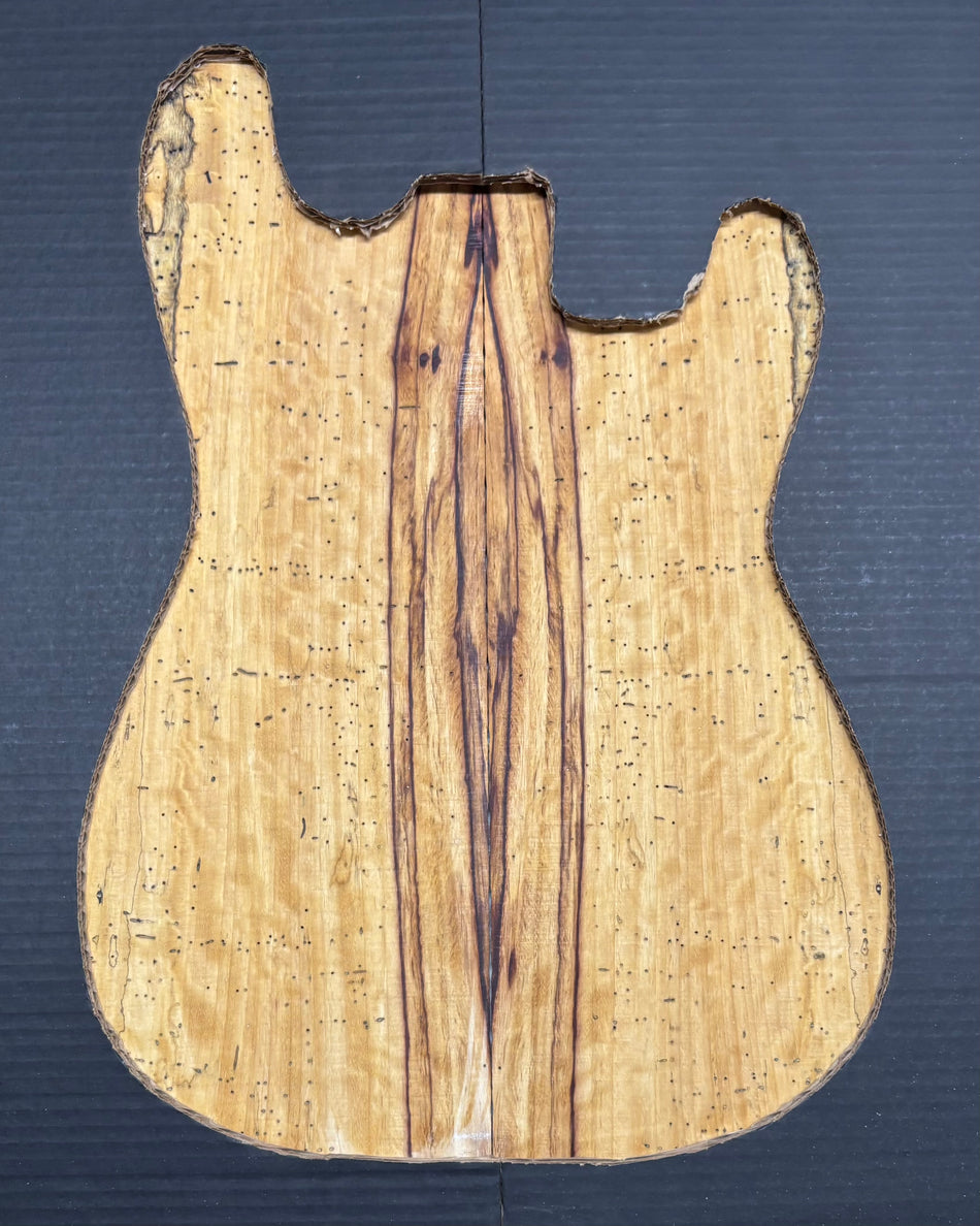 Tapas abatibles para guitarra Bocote Bookmatched 21" x 7" x 1/4"