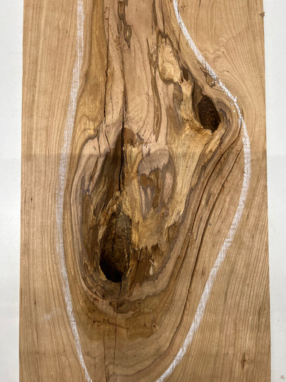 Cherry Lumber Board Wood Blank 25-1/2&quot;x 10&quot;x 2&quot; 