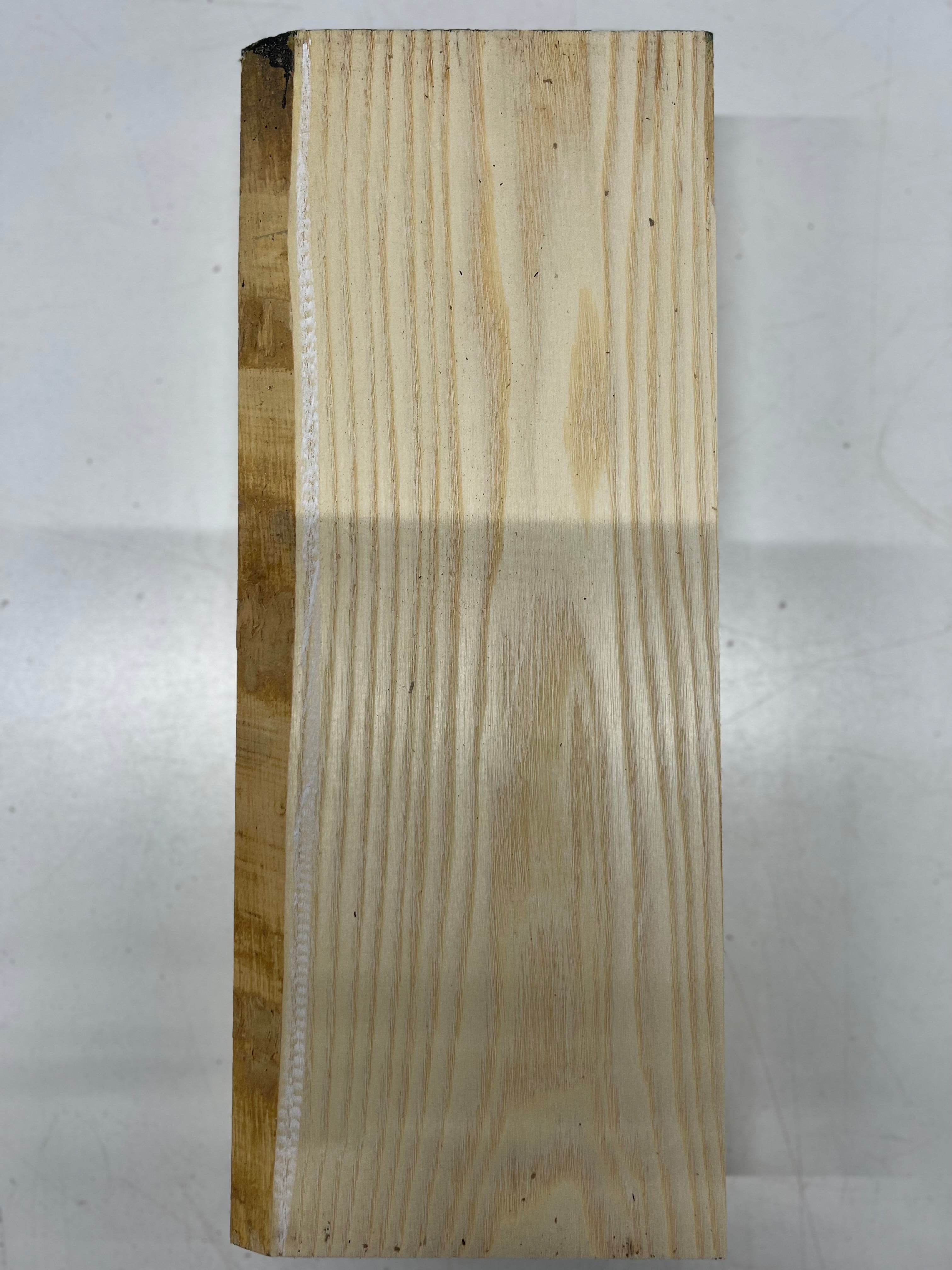 White Ash Lumber Board Wood Blank 13-1/2"x 5-1/2"x 2" #318 - Exotic Wood Zone - Buy online Across USA 