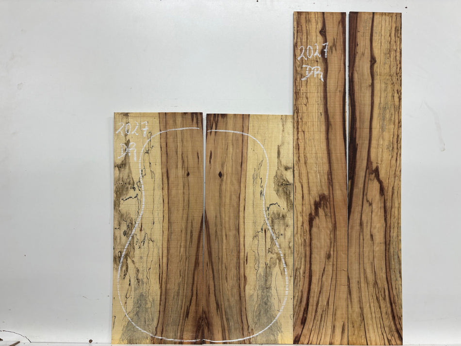 Juego de fondo y aros de guitarra de grado AAAA Dreadnought de palisandro de la India Oriental #61 