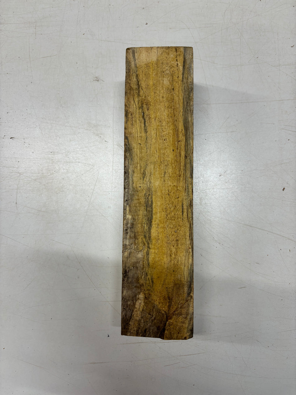 1 Piece, Spalted Tamarind Pepper Mill Blank 12"x3"x2-3/4"#6103