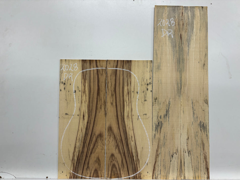 Juego de fondo y aros de guitarra de grado AAAA Dreadnought de palisandro de la India Oriental #61 