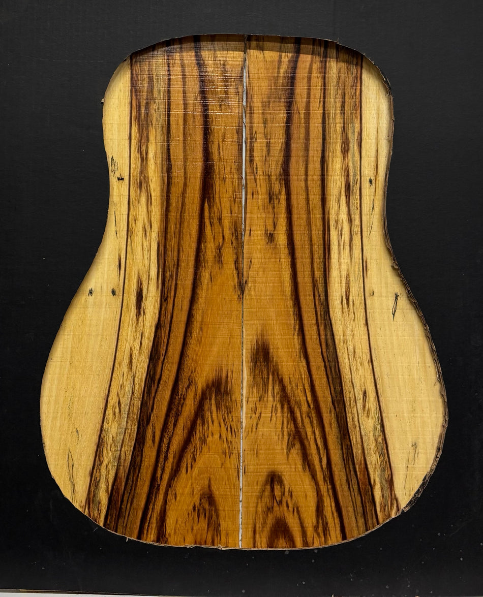 Juego de fondo y aros de guitarra de grado AAAA Dreadnought de palisandro de la India Oriental #61 