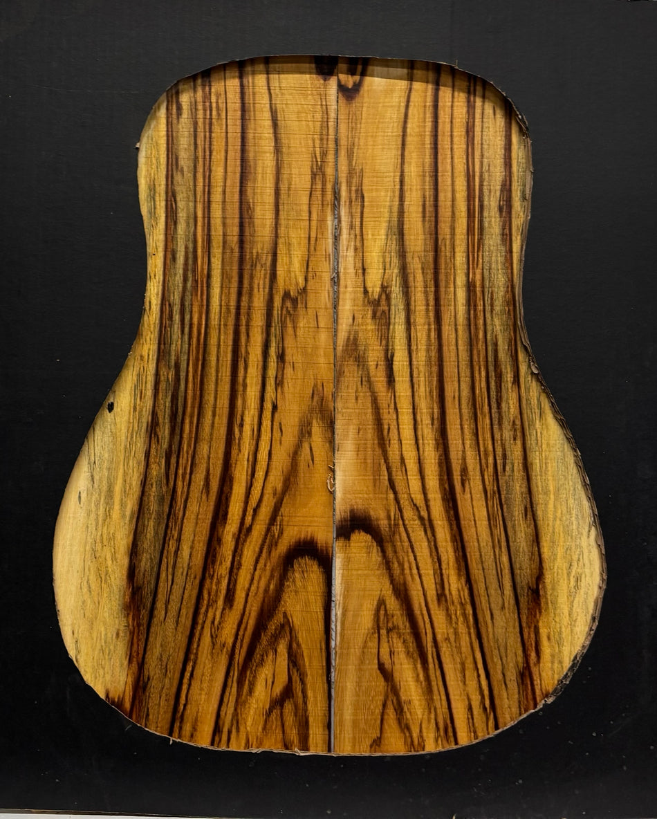 Juego de fondo y aros de guitarra de grado AAAA Dreadnought de palisandro de la India Oriental #61 