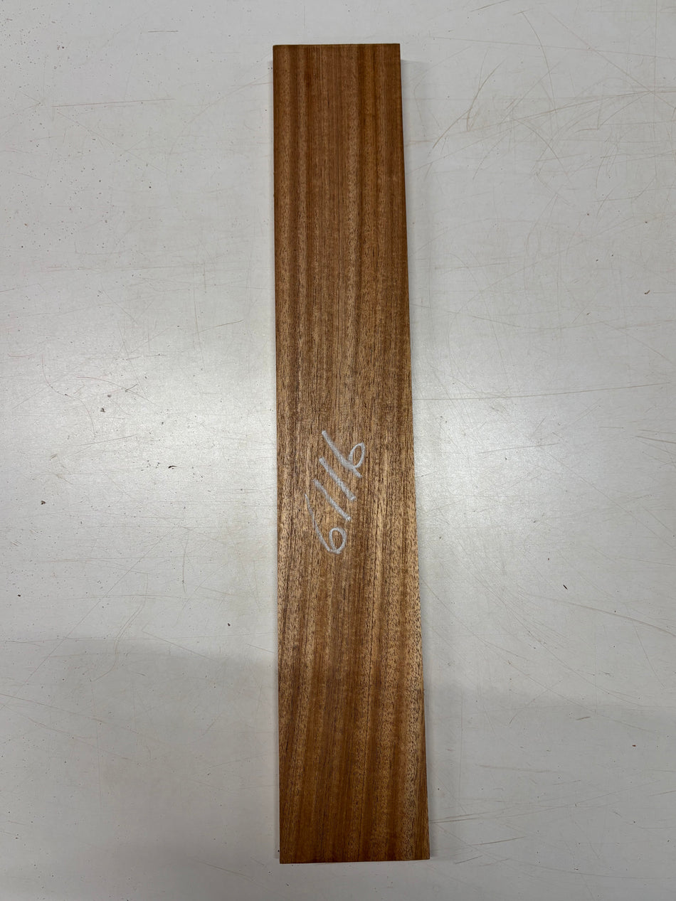 1 Piece, African Mahogany Thin Stock Lumber 24"x4"x3/4"#6116