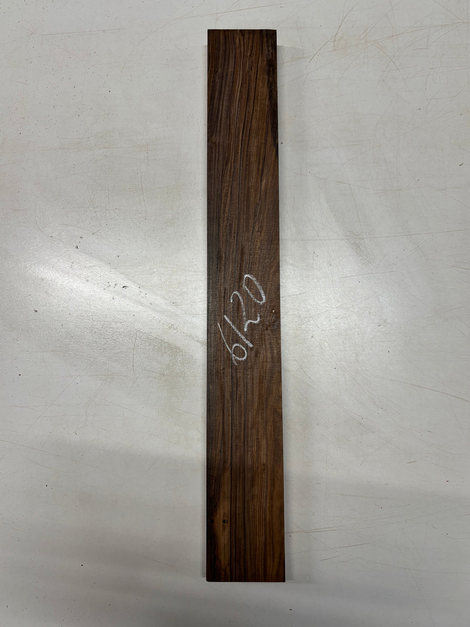 1 Piece, Santos Rosewood Guitar Neck Blank 23"x3"x1"#6120