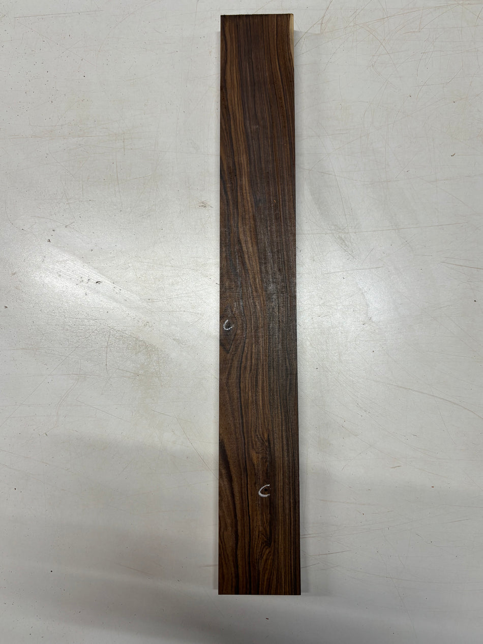 1 Piece, Santos Rosewood Guitar Neck Blank 23"x3"x1"#6120