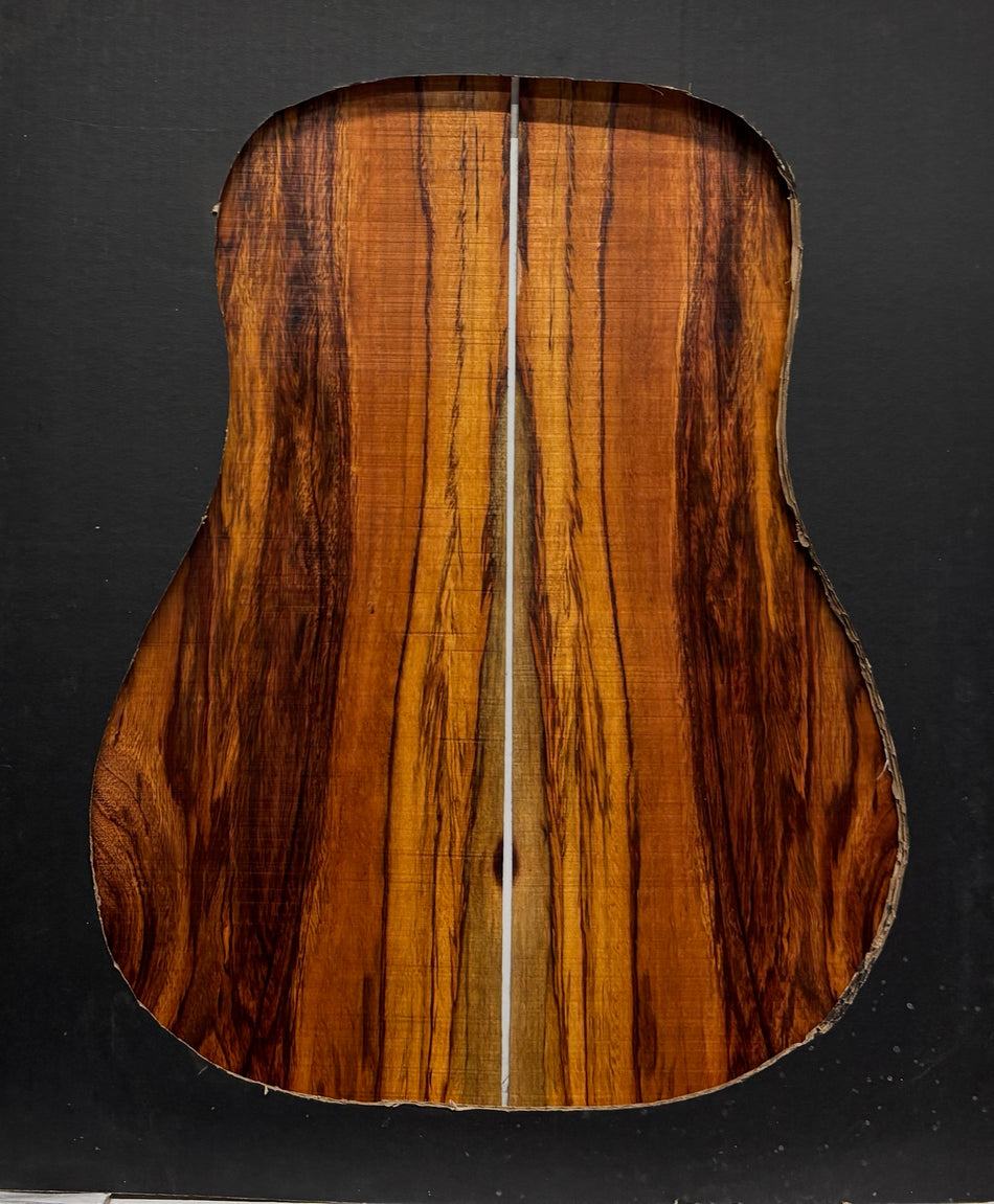 Royal Red Tamarind Dreadnought Guitar Back and Side Set #2038