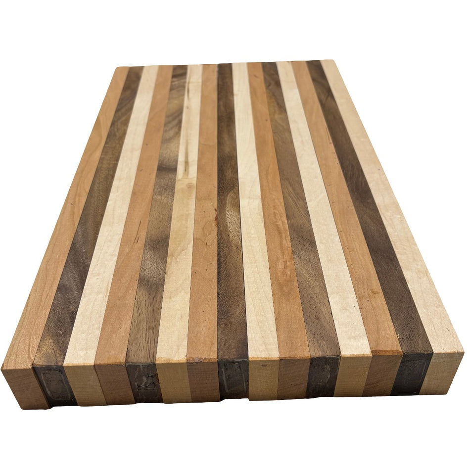 Combo de 15 tablas de madera de 3/4" | Bloques de tablas de cortar | Cereza, nogal, arce duro