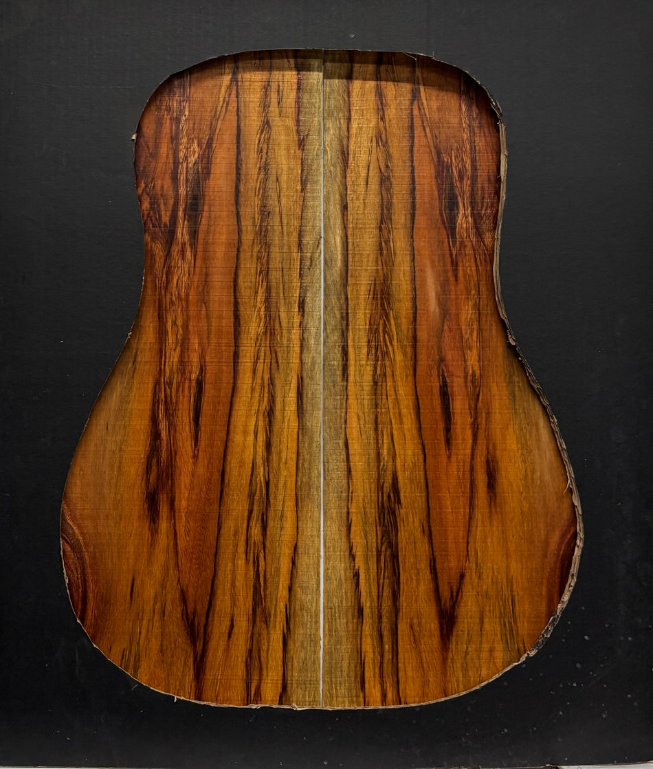 Royal Red Tamarind Dreadnought Guitar Back and Side Set #2039