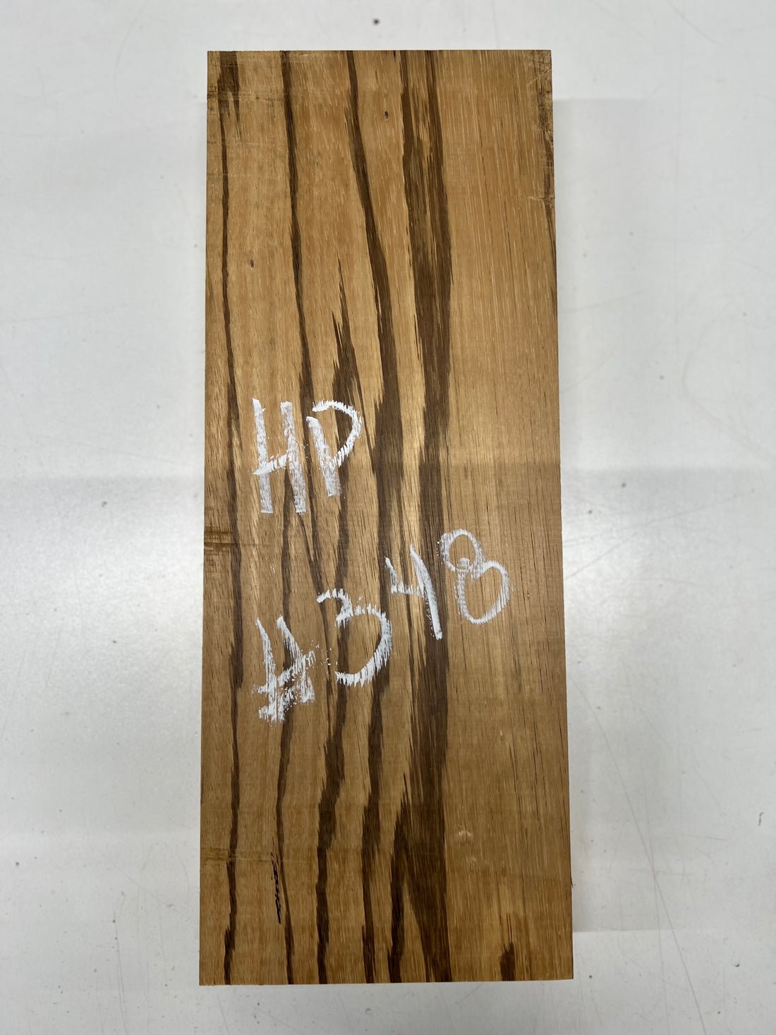 Zebrawood Lumber Board Wood Blank 16&quot;x 6-1/4&quot;x 1-7/8&quot; 