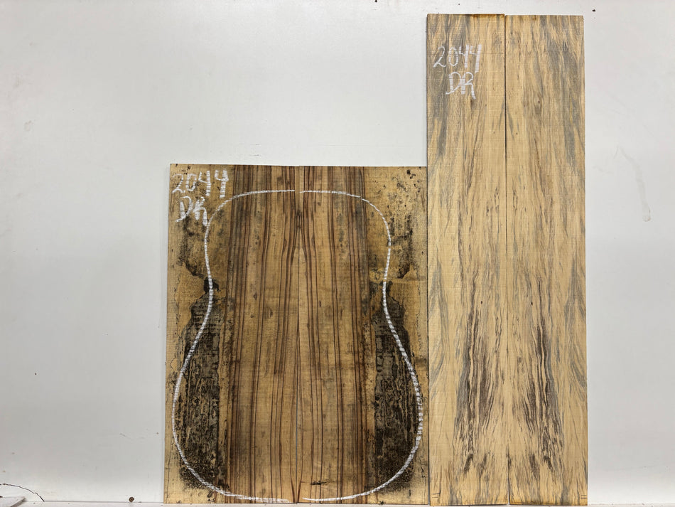 Royal Red Tamarind Dreadnought Guitar Back and Side Set #2044