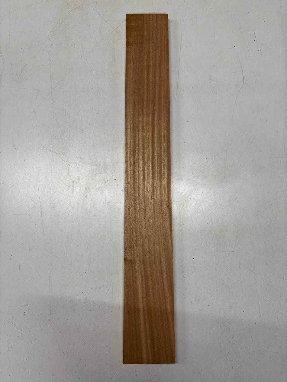 1 Piece, African Mahogany Thin Stock Lumber 30"x4"x5/8"#6126