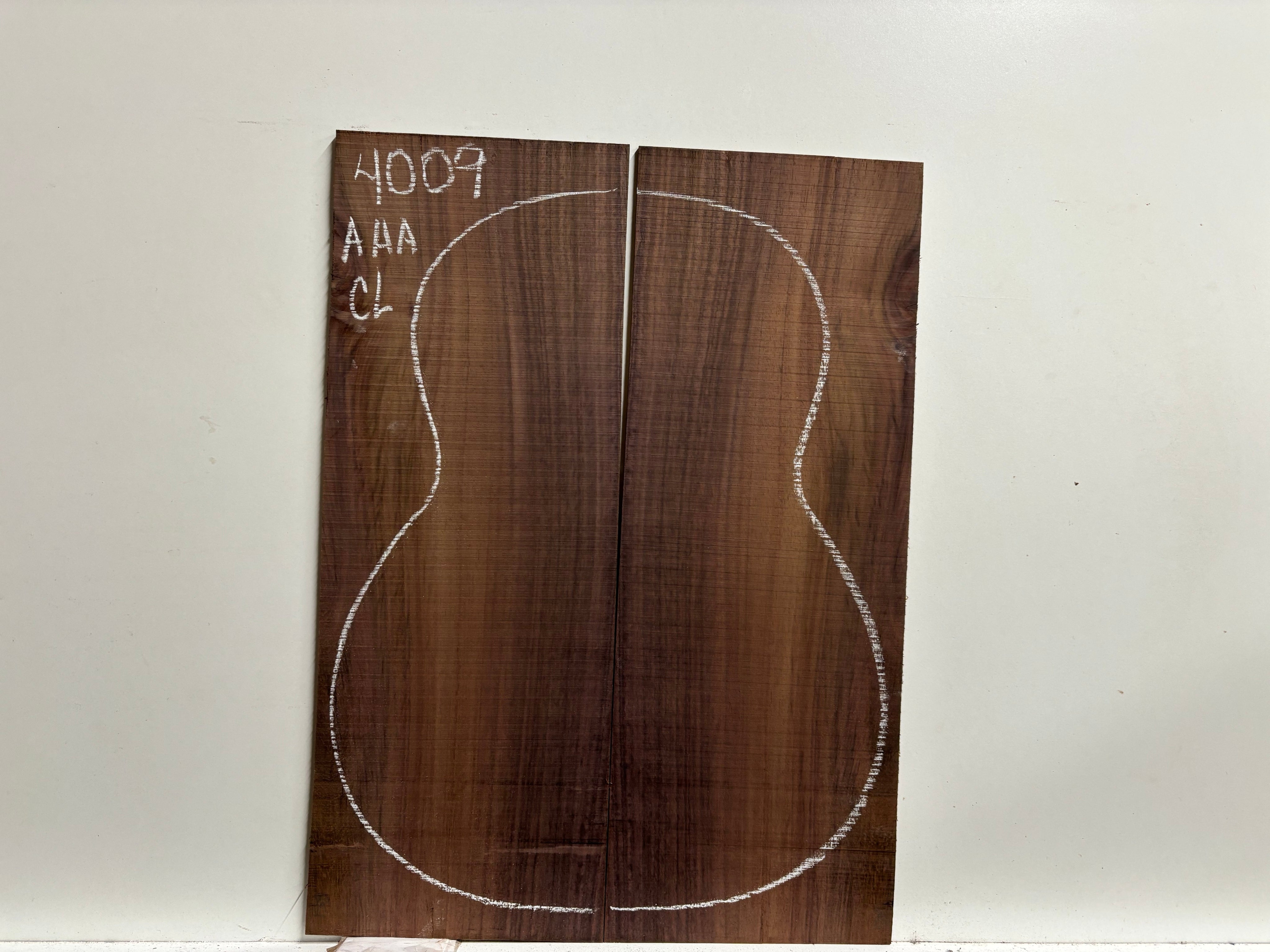 East Indian Rosewood Classical Guitar Back Set - AAA Grade #4009 Exotic Wood Zone 