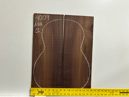 East Indian Rosewood Classical Guitar Back Set - AAA Grade #4009 Exotic Wood Zone 