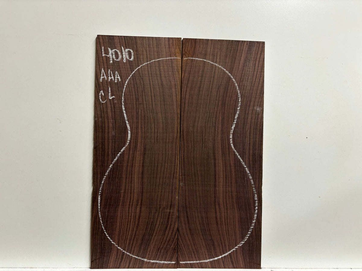 East Indian Rosewood Classical Guitar Back Set - AAA Grade #4010 Exotic Wood Zone 