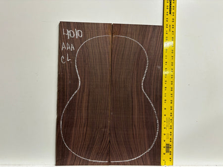 East Indian Rosewood Classical Guitar Back Set - AAA Grade #4010 Exotic Wood Zone 