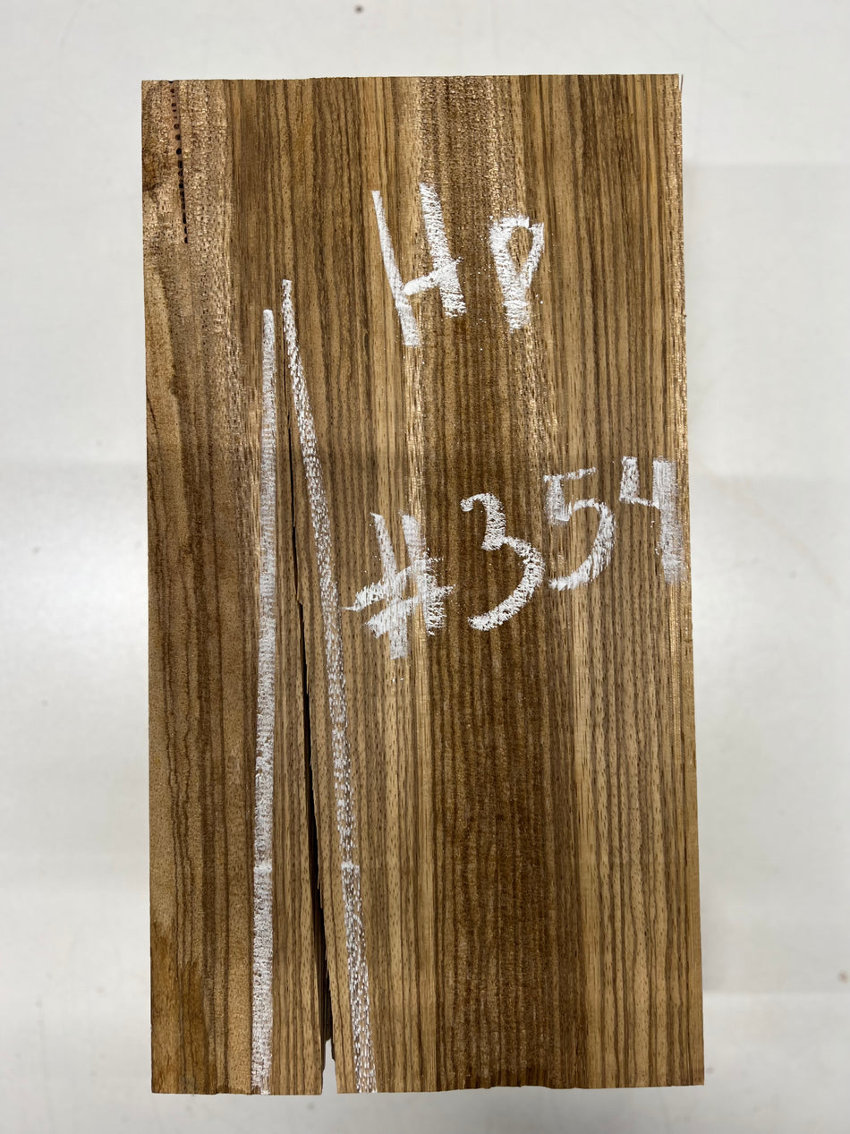 Zebrawood Lumber Board Wood Blank 14"x 7-1/2"x 3" #354 - Exotic Wood Zone - Buy online Across USA 