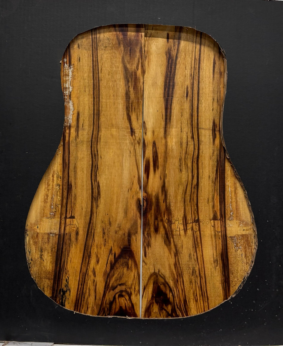 Royal Red Tamarind Dreadnought Guitar Back and Side Set #2047