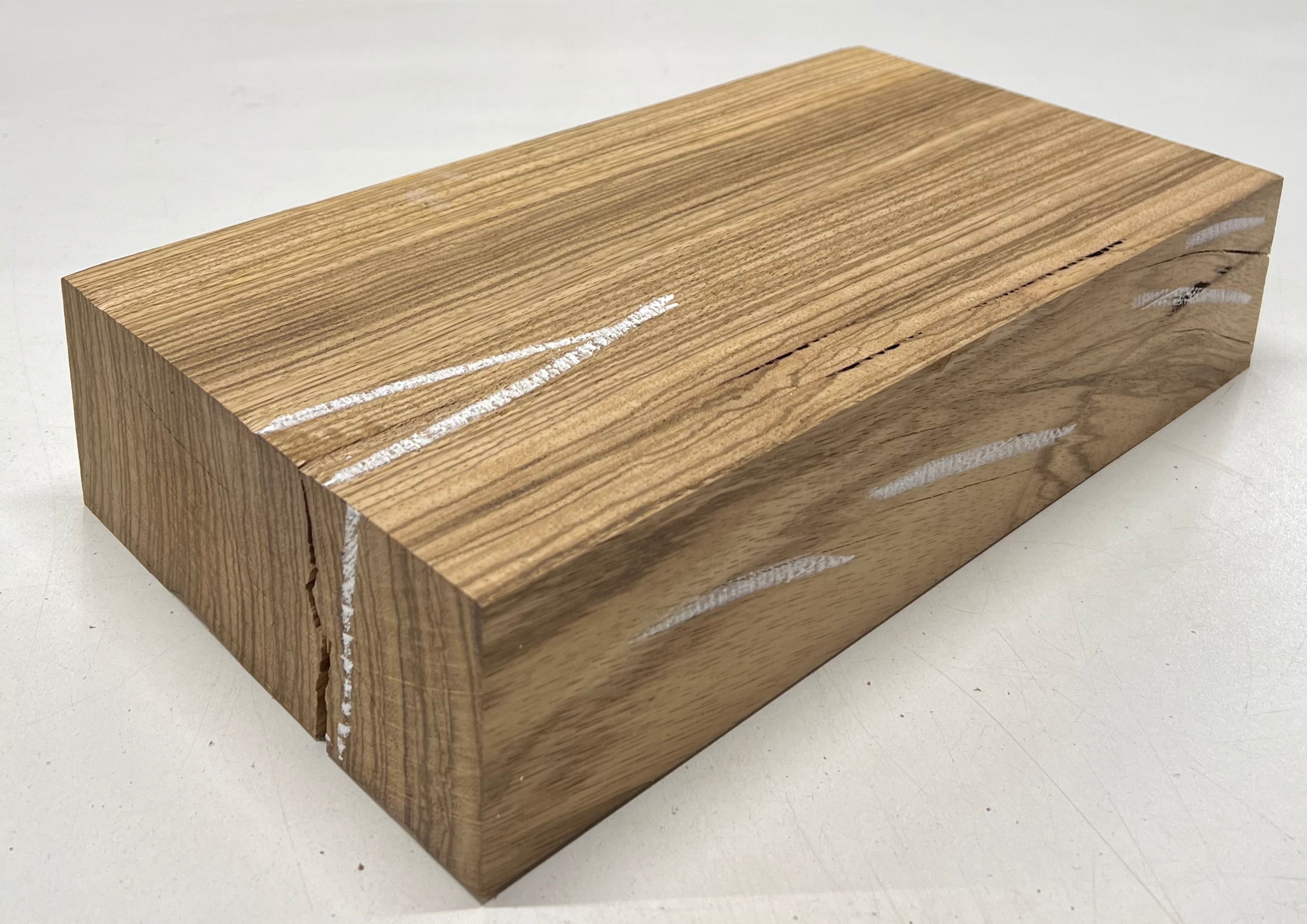 Zebrawood Lumber Board Wood Blank 14"x 7-1/2"x 3" #354 - Exotic Wood Zone - Buy online Across USA 