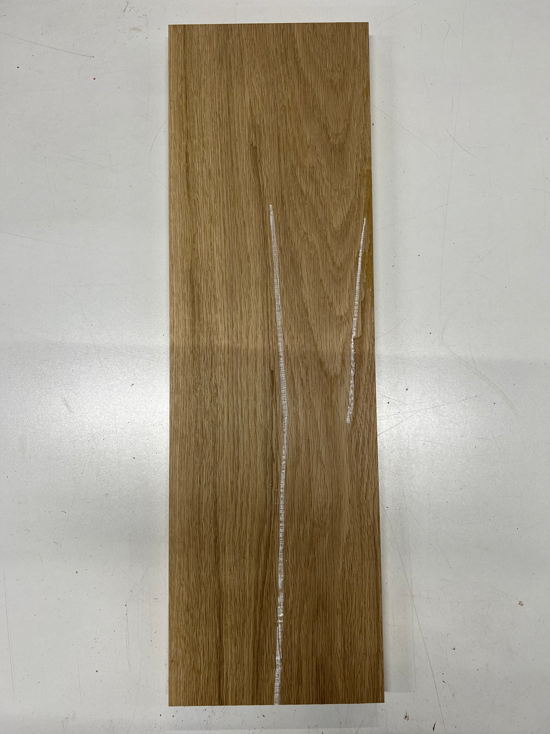 White Oak Lumber Board Wood Blank 24&quot;x 7-3/8&quot;x 7/8&quot; 