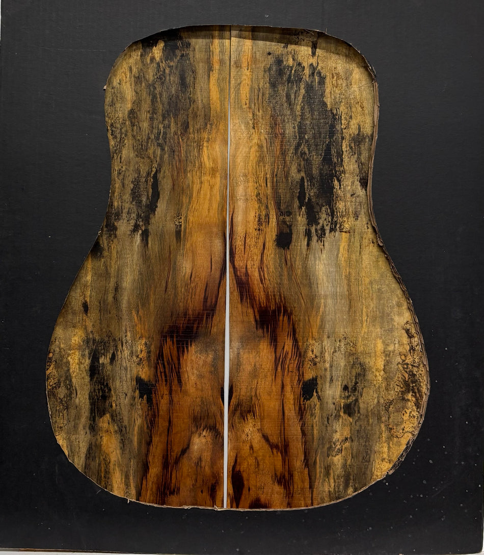 Royal Red Tamarind Dreadnought Guitar Back and Side Set #2048